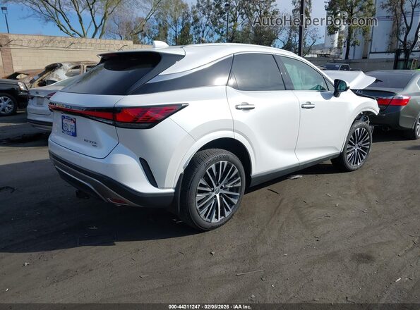2T2BBMCA5SC068345 2025 LEXUS RX 350H White უკანა მარჯვენა
