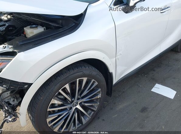 2T2BBMCA5SC068345 2025 LEXUS RX 350H White ხელსაწყოთა პანელის ხედი