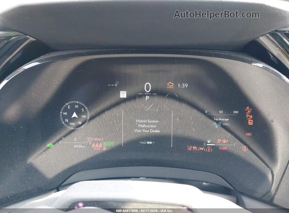 2T2BBMCA6SC086630 2025 LEXUS RX 350H White Вид задніх сидінь