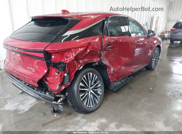 2T2BBMCA7TC111634 2026 LEXUS RX 350H Red Հետևի աջ