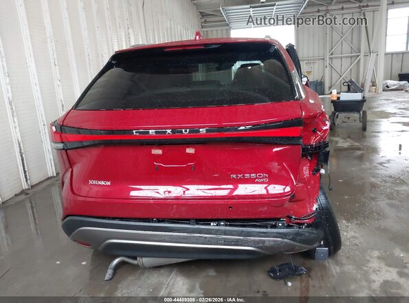 2T2BBMCA7TC111634 2026 LEXUS RX 350H Red 