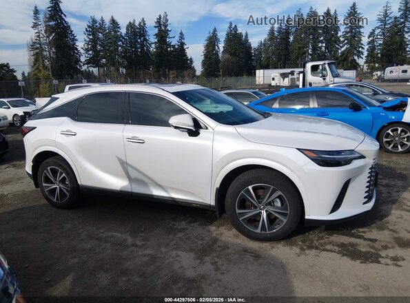 2T2BBMCA9RC036170 2024 LEXUS RX 350H White Vista interior trasera