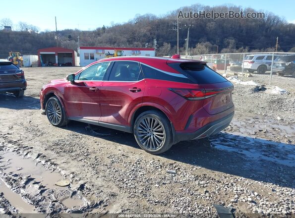 2T2BBMCAXPC008259 2023 LEXUS RX 350H Красный Задняя левая четверть