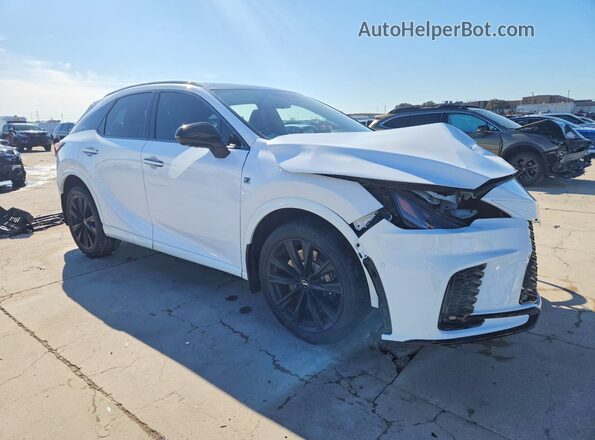 2T2BCMEA0RC019185 2024 LEXUS RX White წინა მარჯვენა
