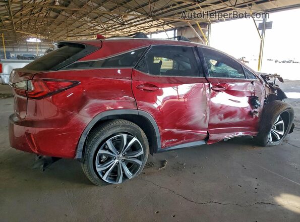 2T2BGMCA0GC005341 2016 LEXUS RX Red Tył prawy