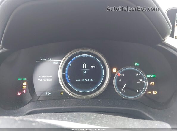 2T2BGMCA0HC017085 2017 LEXUS RX 450H Черный Вид задних сидений
