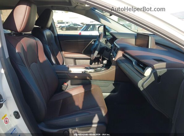 2T2BGMCA2GC006068 2016 LEXUS RX 450H White Widok wnętrza z przodu