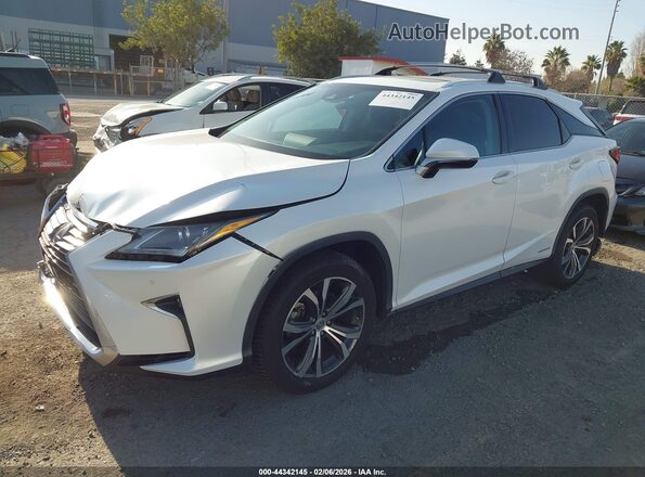 2T2BGMCA2GC006068 2016 LEXUS RX 450H White Przód lewy
