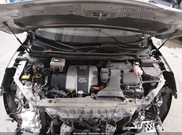 2T2BGMCA5JC020960 2018 LEXUS RX 450H Silver Widok z tyłu
