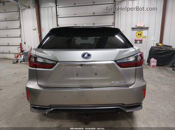 2T2BGMCA5JC020960 2018 LEXUS RX 450H Silver 