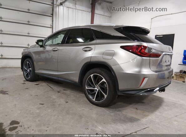 2T2BGMCA5JC020960 2018 LEXUS RX 450H Silver Tył lewy