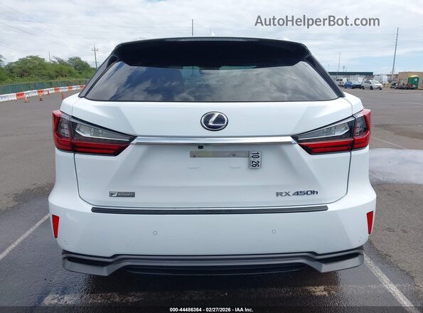 2T2BGMCA6JC022572 2018 LEXUS RX 450H White 