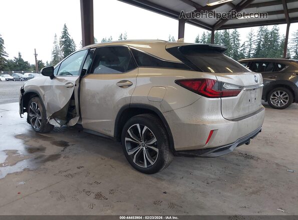 2T2BGMCA6JC028100 2018 LEXUS RX 450H Cream 