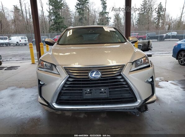2T2BGMCA6JC028100 2018 LEXUS RX 450H Cream 