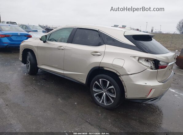 2T2BGMCA6KC037607 2019 LEXUS RX 450H Silver Tył lewy