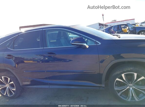 2T2BGMCA7GC004056 2016 LEXUS RX 450H Dark Blue უკანა სალონის ხედი