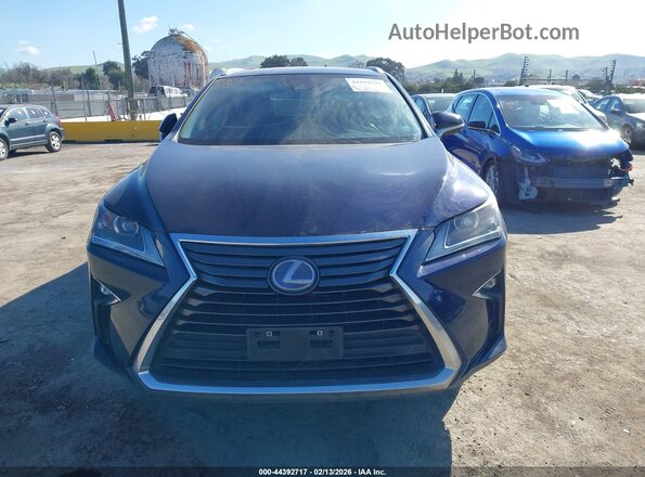 2T2BGMCA7GC004056 2016 LEXUS RX 450H Dark Blue ხელსაწყოთა პანელის ხედი