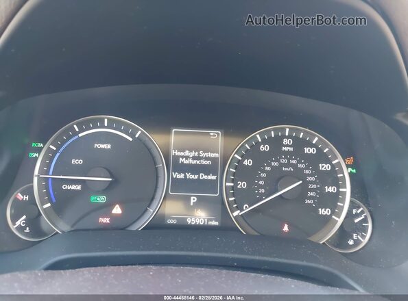 2T2BGMCA9HC012631 2017 LEXUS RX 450H White Vista de los asientos traseros
