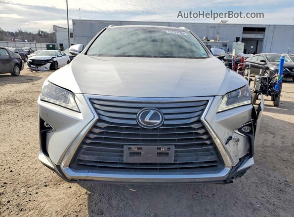 2T2BZMCA0GC004944 2016 LEXUS RX Silver Вид спереду