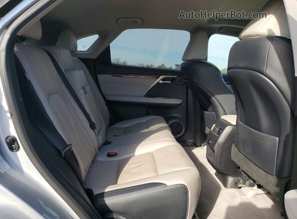 2T2BZMCA0GC004944 2016 LEXUS RX Silver Вид задньої частини салону