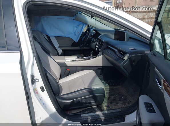 2T2BZMCA0HC076213 2017 LEXUS RX 350 White Widok wnętrza z przodu