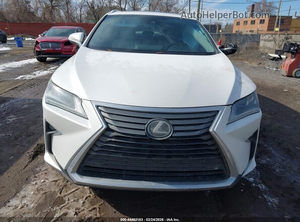 2T2BZMCA0HC076213 2017 LEXUS RX 350 White Widok zestawu wskaźników