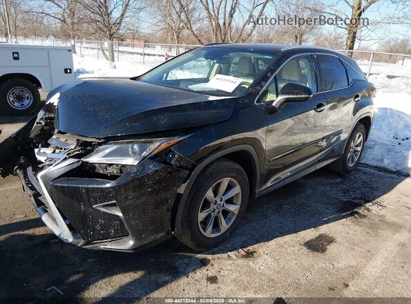 2T2BZMCA0KC190686 2019 LEXUS RX 350 Black წინა მარცხენა ხედი სამი მეოთხედიდან