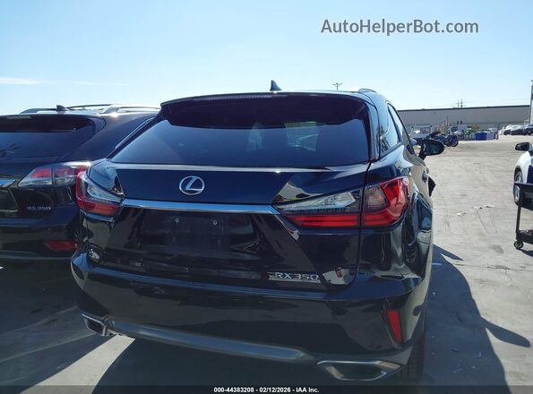2T2BZMCA1GC012101 2016 LEXUS RX 350 Black 