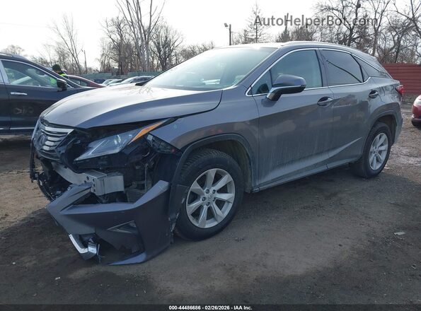 2T2BZMCA1HC059100 2017 LEXUS RX 350 Gray Przód lewy