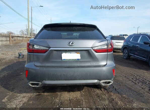 2T2BZMCA1HC059100 2017 LEXUS RX 350 Gray 