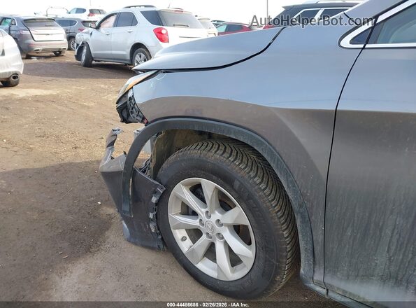 2T2BZMCA1HC059100 2017 LEXUS RX 350 Gray Widok z przodu