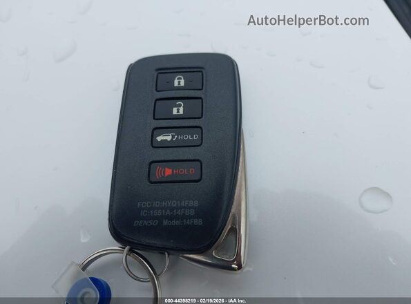 2T2BZMCA1KC206989 2019 LEXUS RX 350 White Вид панелі приладів
