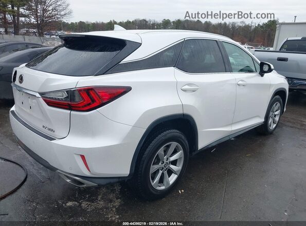 2T2BZMCA1KC206989 2019 LEXUS RX 350 White Задня права чверть