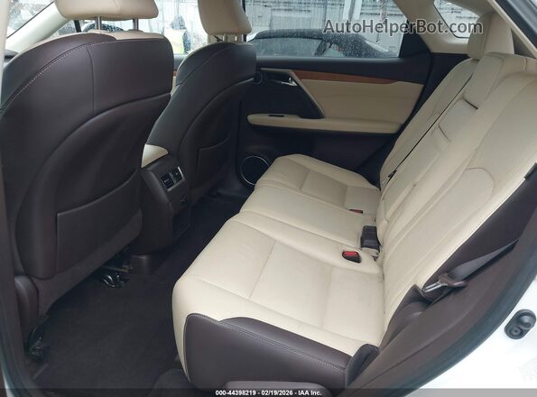2T2BZMCA1KC206989 2019 LEXUS RX 350 White Вид наклейки з VIN-кодом