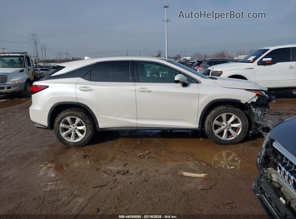 2T2BZMCA2HC114458 2017 LEXUS RX 350 White უკანა სალონის ხედი