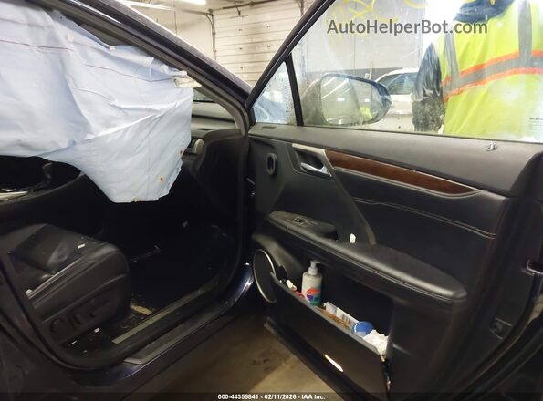 2T2BZMCA2HC126285 2017 LEXUS RX 350 Blue Widok wnętrza z przodu
