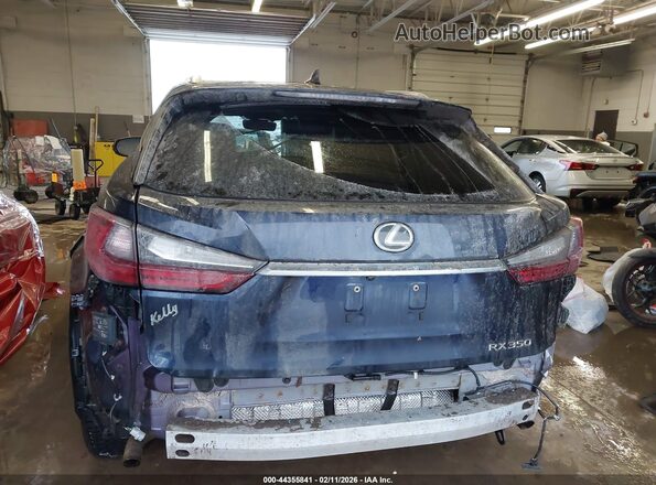 2T2BZMCA2HC126285 2017 LEXUS RX 350 Blue 