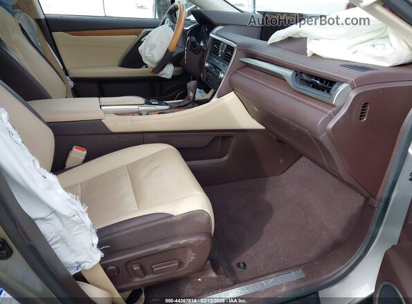 2T2BZMCA3HC119829 2017 LEXUS RX 350 Beige Vista interior delantera
