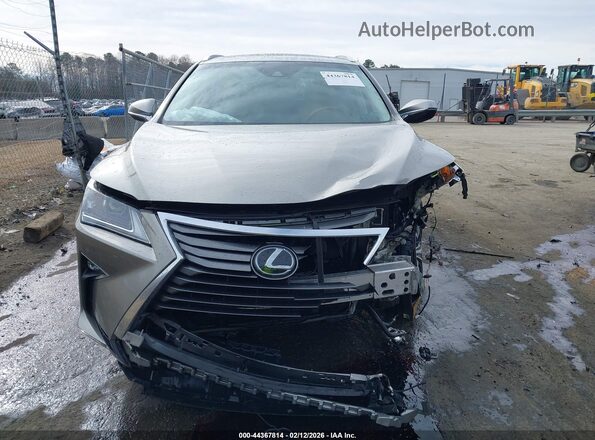 2T2BZMCA3HC119829 2017 LEXUS RX 350 Beige Vista del cuadro de instrumentos
