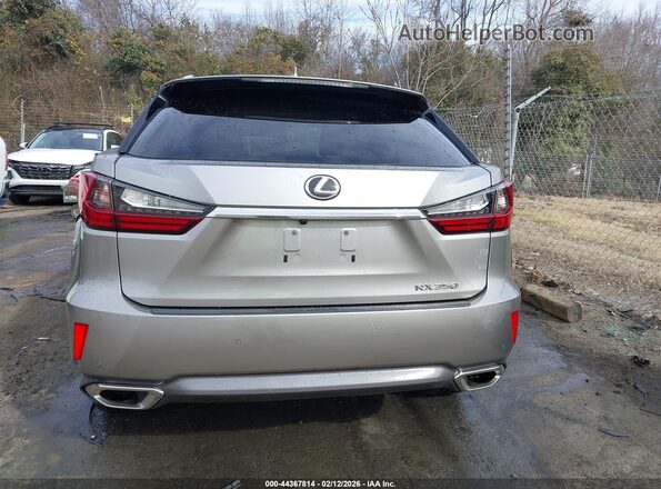 2T2BZMCA3HC119829 2017 LEXUS RX 350 Beige 