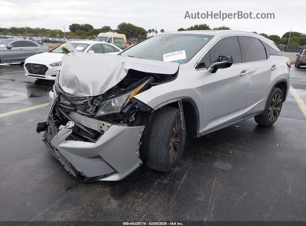 2T2BZMCA3JC155137 2018 LEXUS RX 350 Silver Առջևի ձախ երեք քառորդ տեսարան