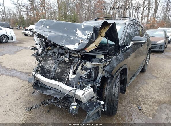 2T2BZMCA3KC168200 2019 LEXUS RX 350 Black Widok z przodu