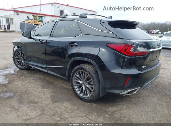 2T2BZMCA3KC168200 2019 LEXUS RX 350 Black Tył lewy
