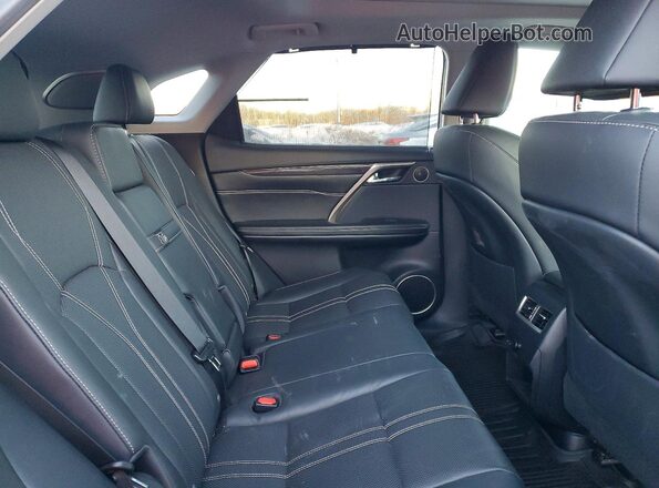 2T2BZMCA3KC205326 2019 LEXUS RX White Вид задньої частини салону