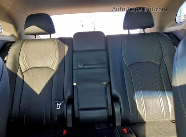 2T2BZMCA3KC211773 2019 LEXUS RX Silver Vista de los asientos traseros