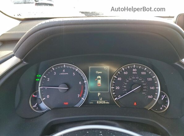 2T2BZMCA3KC211773 2019 LEXUS RX Silver Vista del cuadro de instrumentos