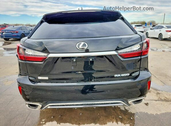 2T2BZMCA4GC048879 2016 LEXUS RX Black Widok z tyłu
