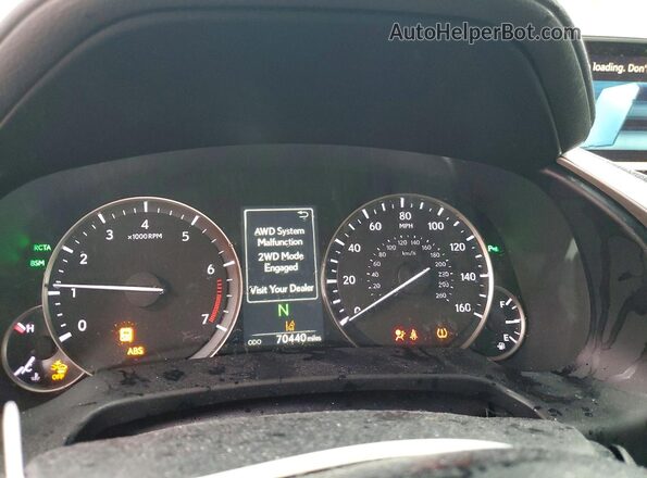 2T2BZMCA4KC186883 2019 LEXUS RX White 