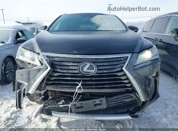 2T2BZMCA7GC053834 2016 LEXUS RX 350 Black Widok zestawu wskaźników