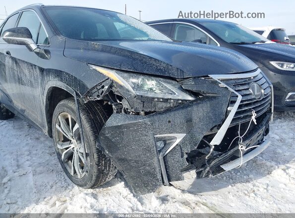 2T2BZMCA7GC053834 2016 LEXUS RX 350 Black Widok z przodu